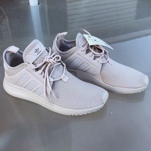 Adidas X_PLR J tan sneakers